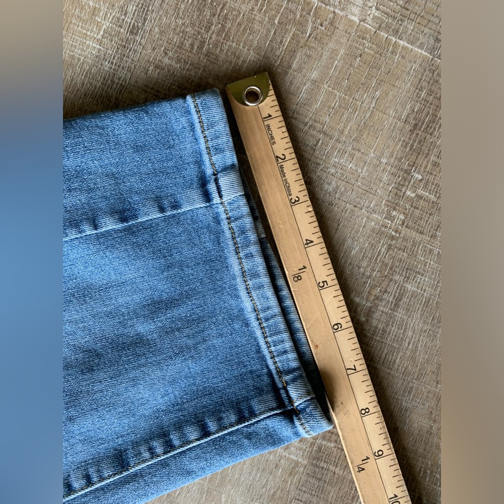 Anthropologie Pilcro women’s barrel Leg Jeans 28 ankle baggy pleat denim balloon - Picture 5 of 13